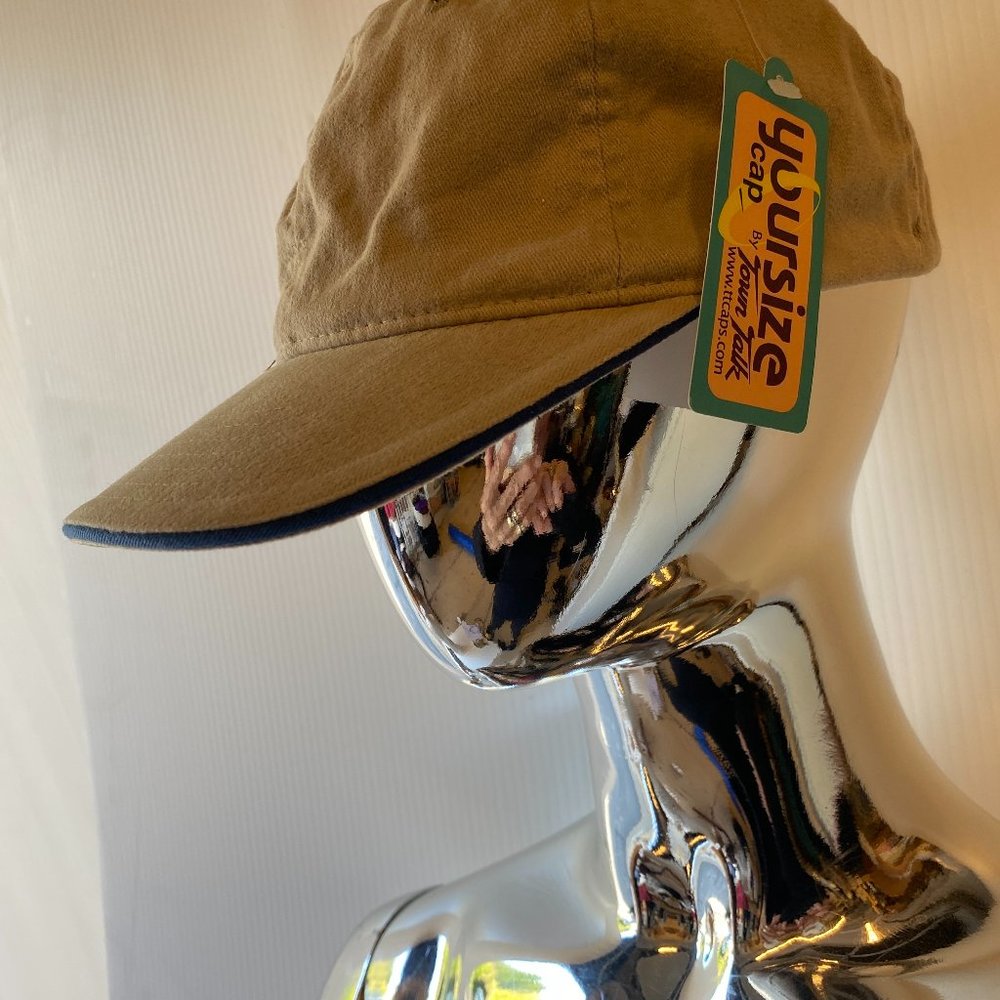 BASEBALL HAT KHAKI COTTON BLEND